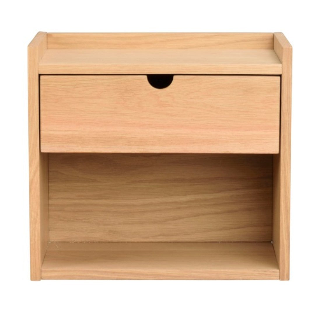 Bedside table, Whitewash, 40x27x36 cm ewartwood