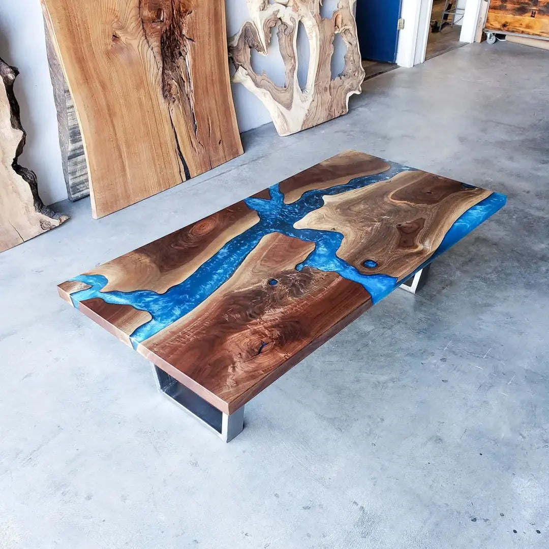 EPOXY WOOD TABLE