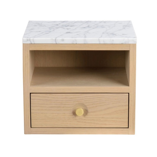 Bedside table, Oak, 28x25x24 cm ewartwood