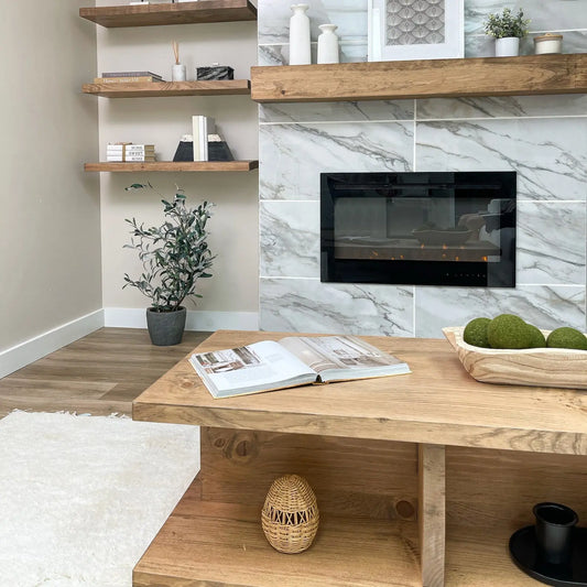 HEAVY-DUTY Floating shelves, Rustic shelf, Kitchen Shelves ewartwood