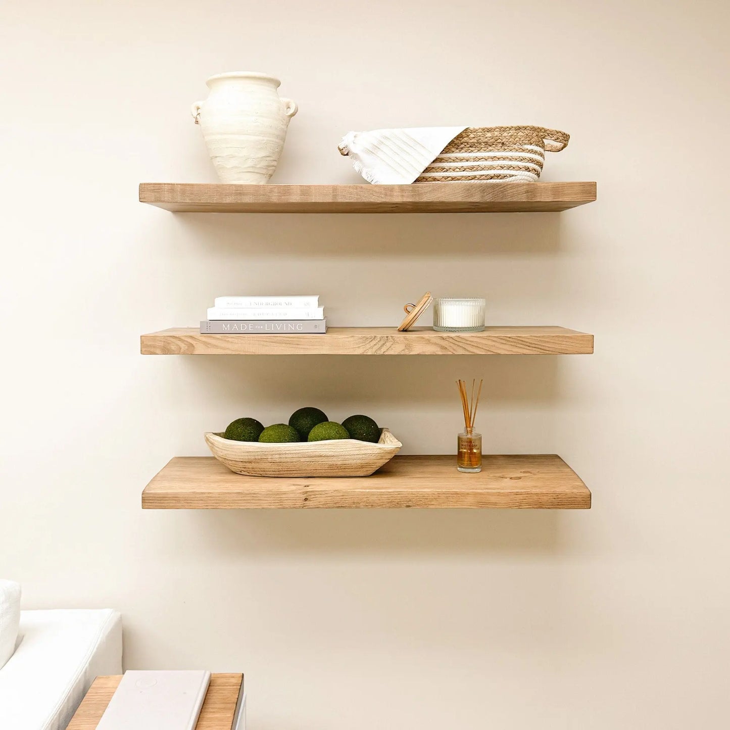 HEAVY-DUTY Floating shelves, Rustic shelf, Kitchen Shelves ewartwood